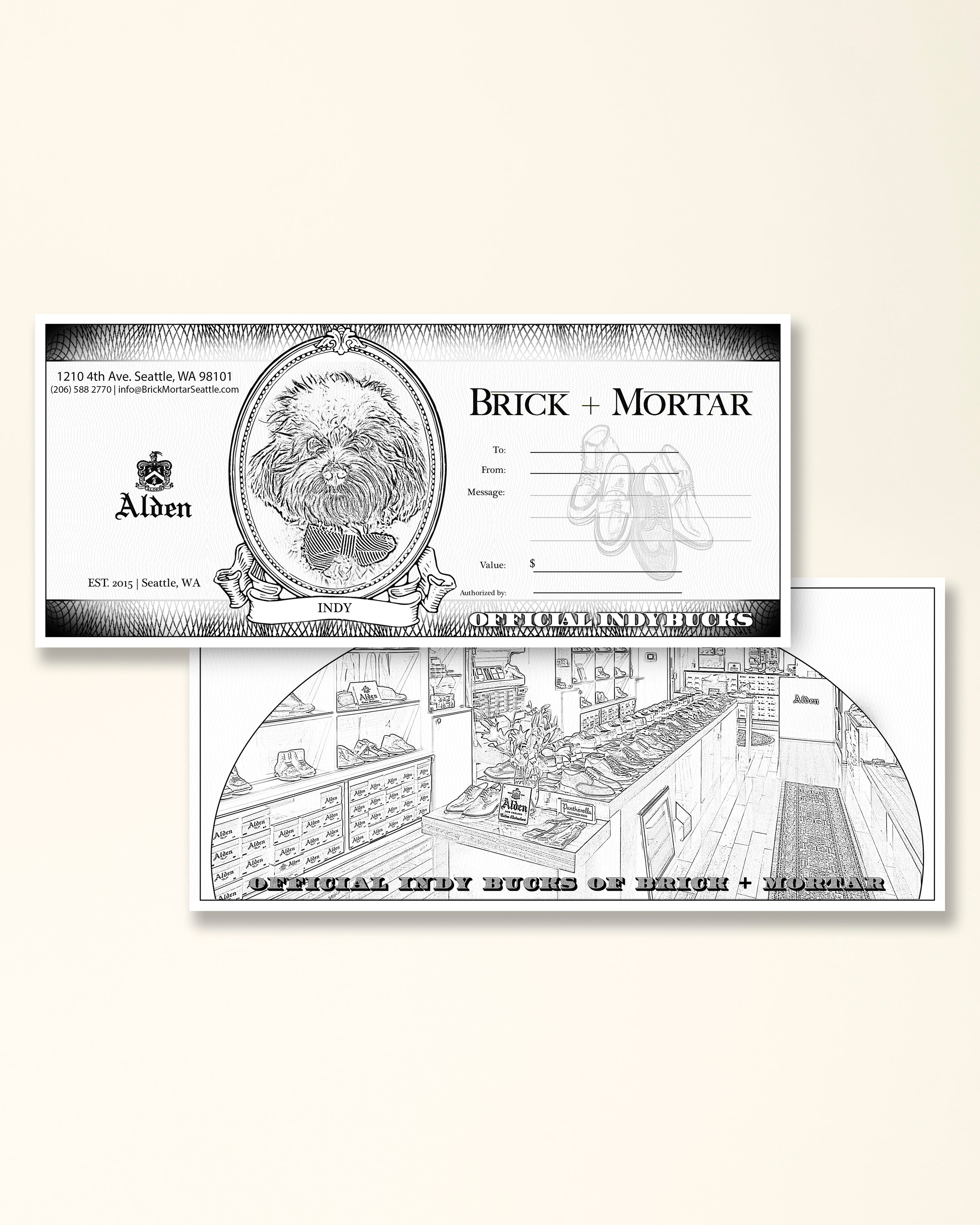 Brick + Mortar Gift Card